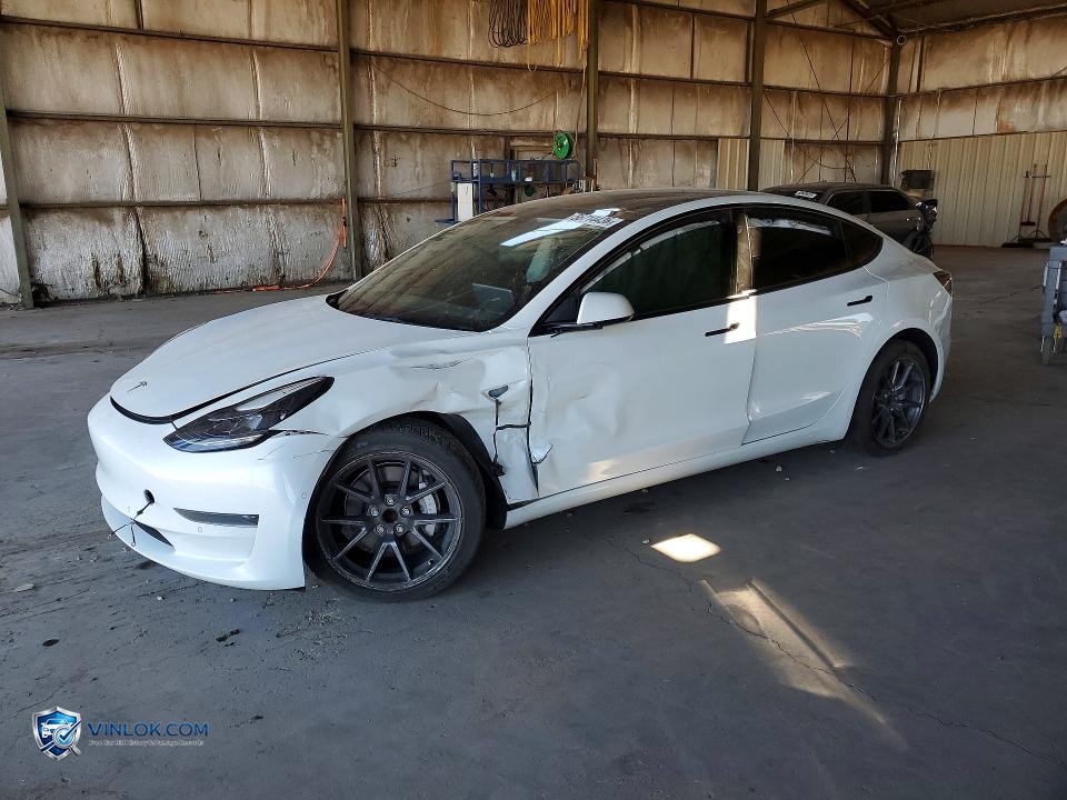 2022 TESLA MODEL 3 – Lot 56714436 auction photo