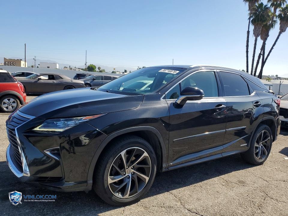 2017 LEXUS RX 450H BASE – Lot 56716876 auction photo