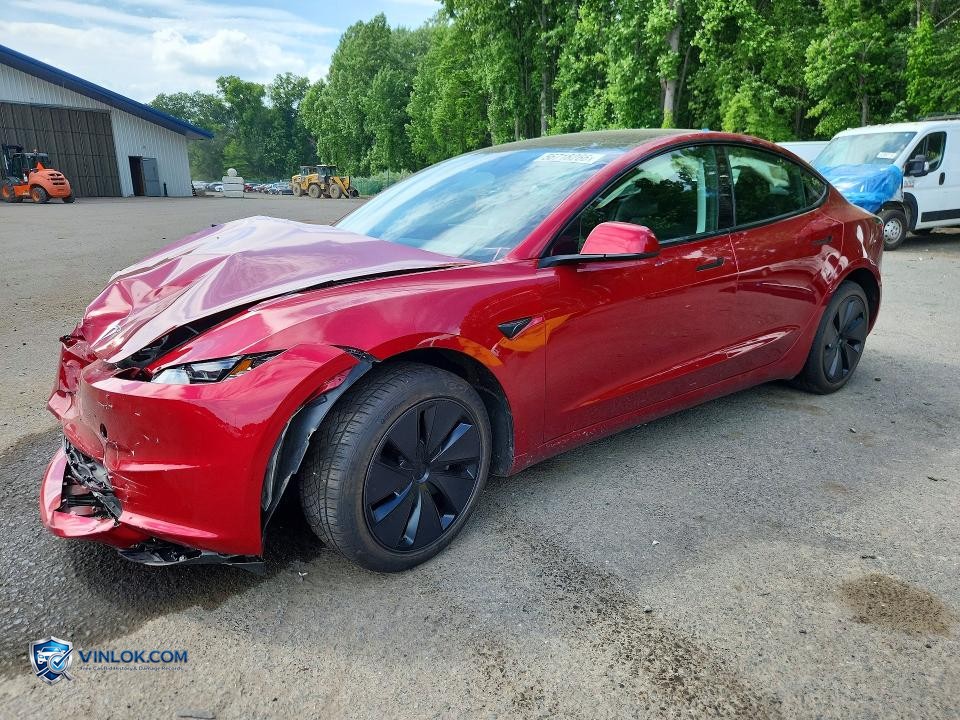 2024 TESLA MODEL 3 – Lot 56718266 auction photo