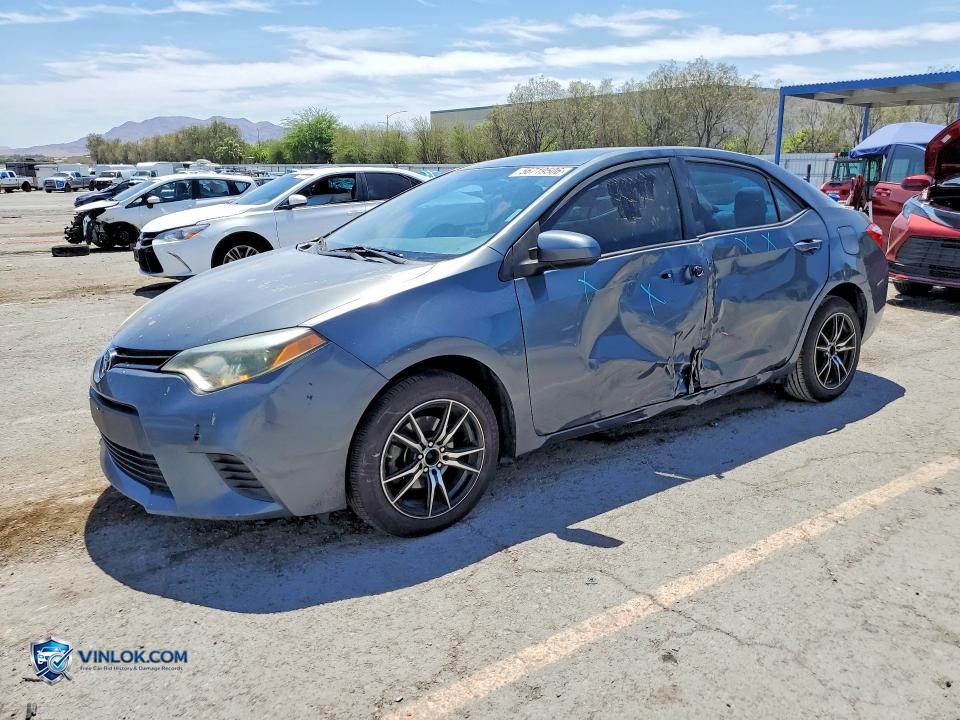 2014 TOYOTA COROLLA L – Lot 56719506 auction photo