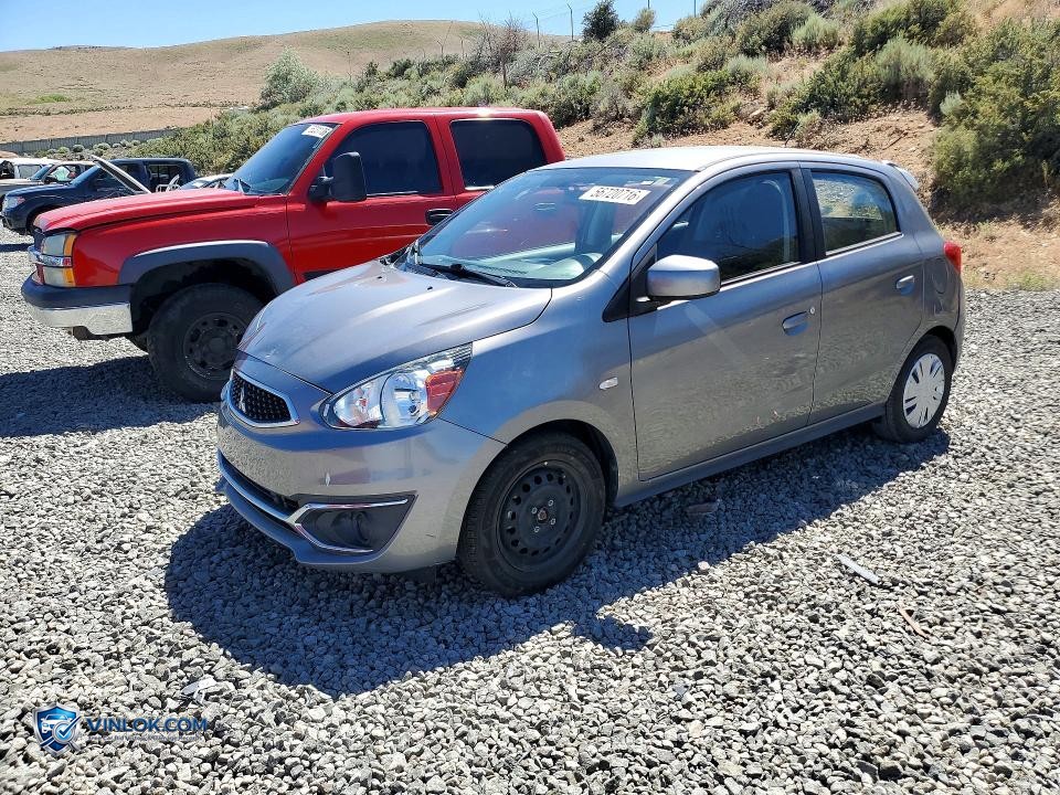 2017 MITSUBISHI MIRAGE ES – Lot 56720716 auction photo