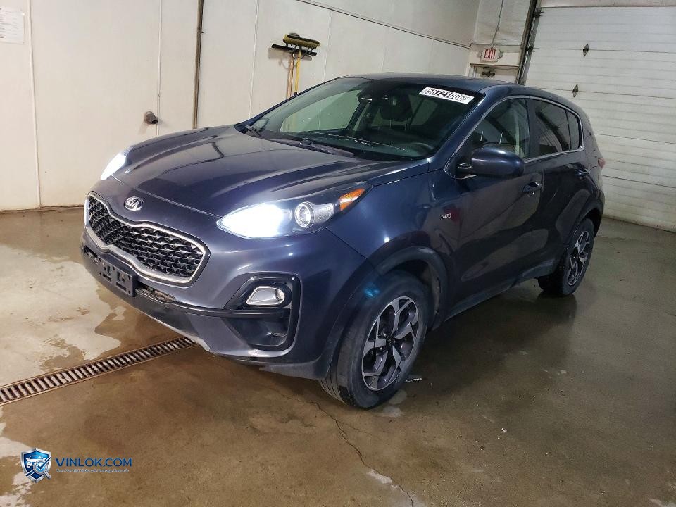 2020 KIA SPORTAGE LX – Lot 56721066 auction photo