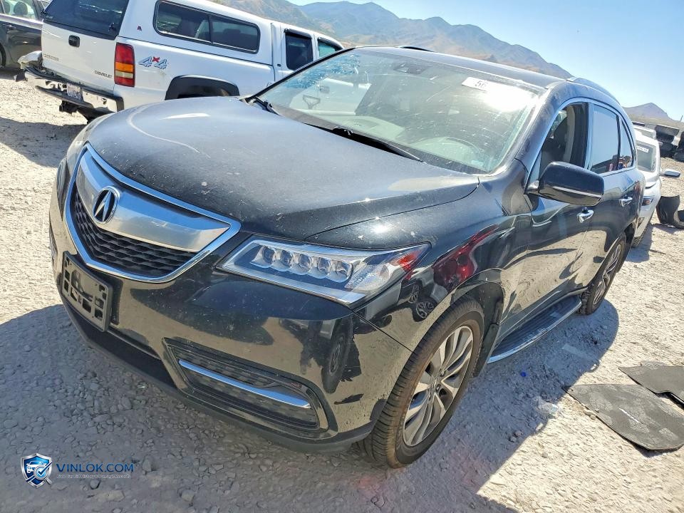 2015 ACURA MDX TECHNOLOGY – Lot 56722886 auction photo