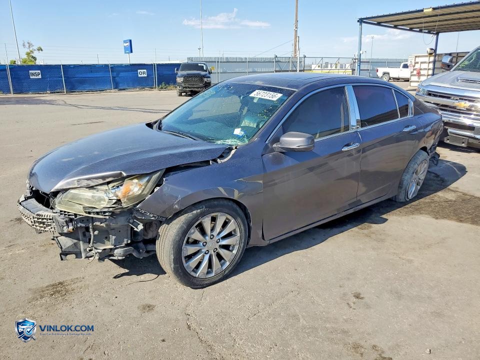 2015 HONDA ACCORD EXL – Lot 56723156 auction photo