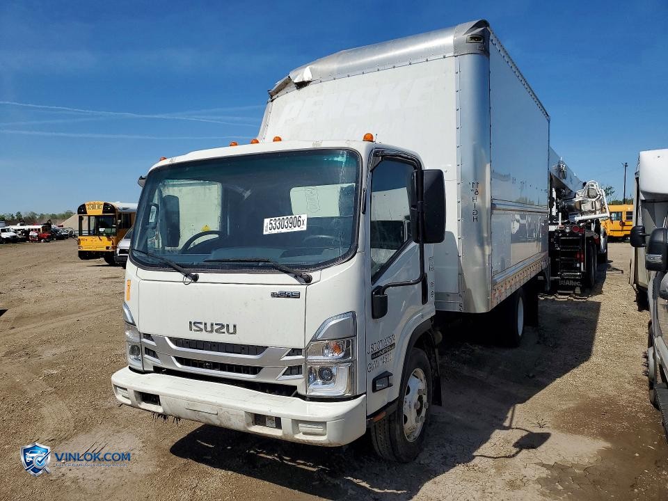 2023 ISUZU NPR HD BOX TRUCK *** PRIOR FLEET *** – Lot 56723596 auction photo