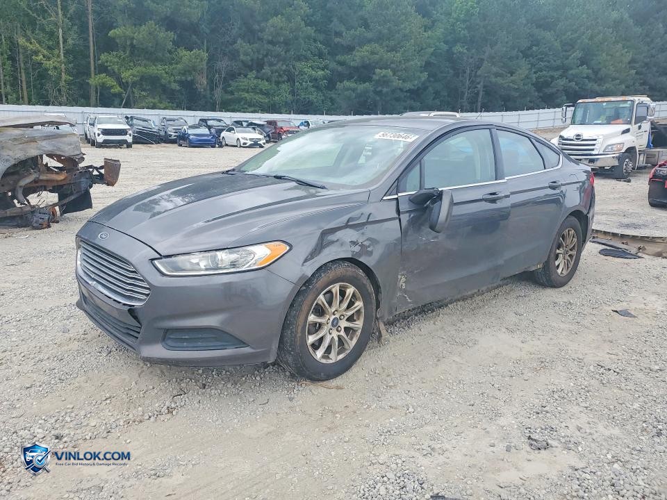 2016 FORD FUSION S – Lot 56730646 auction photo