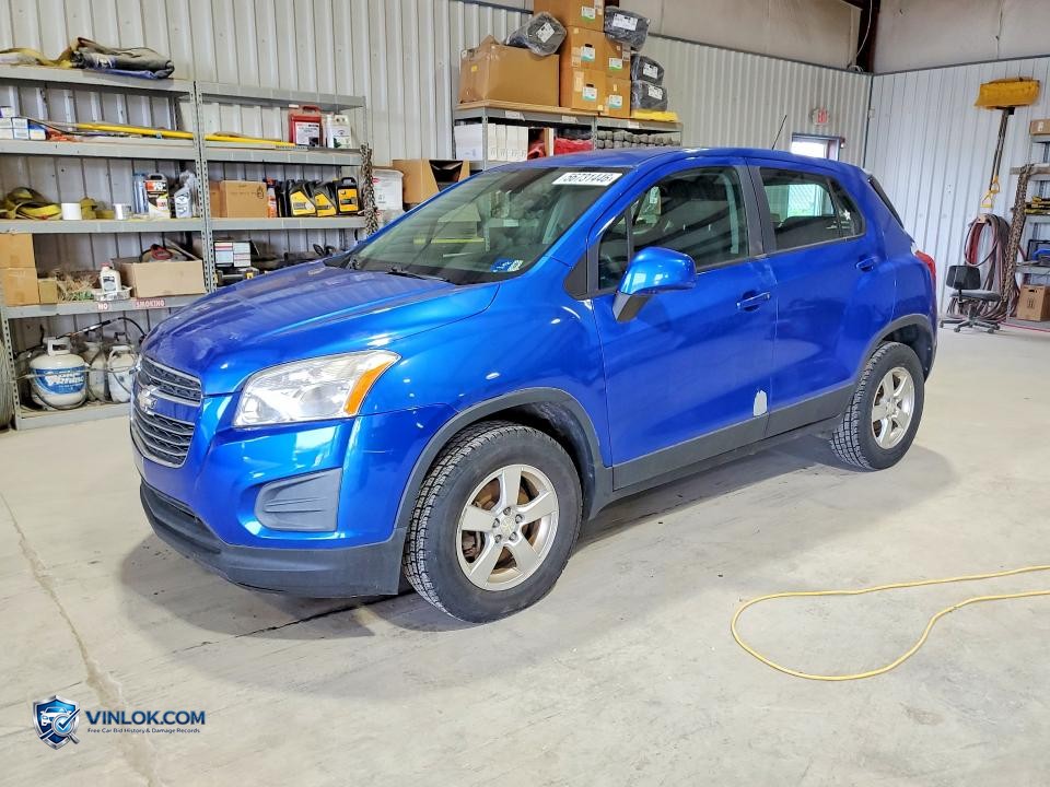 2015 CHEVROLET TRAX 1LS – Lot 56731446 auction photo
