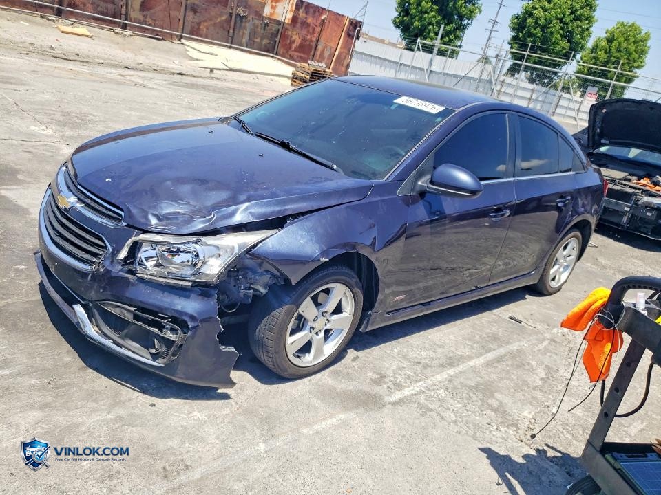 2015 CHEVROLET CRUZE LT – Lot 56736976 auction photo