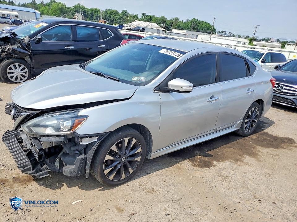 2016 NISSAN SENTRA SR – Lot 56737236 auction photo