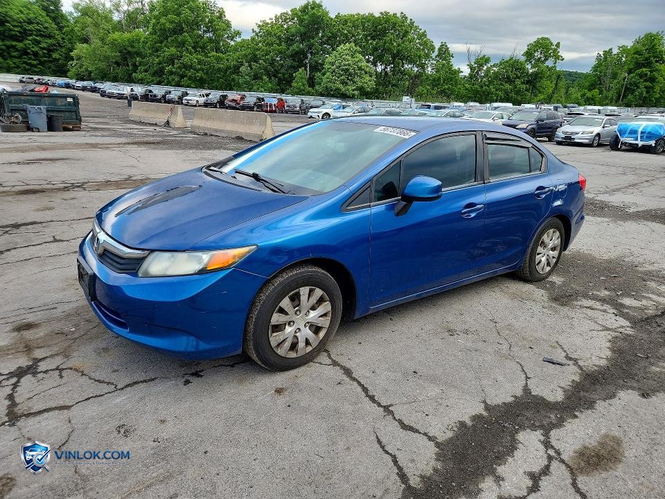 2012 HONDA CIVIC LX – Lot 56737866 auction photo