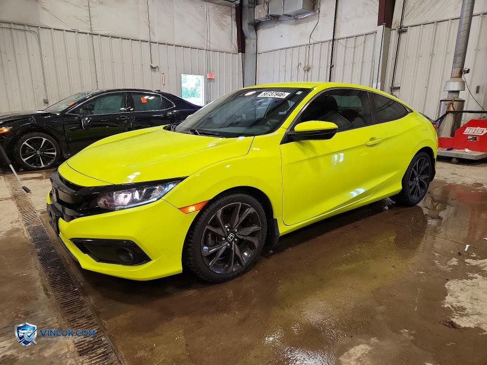 2019 HONDA CIVIC SPORT – Lot 56737946 auction photo