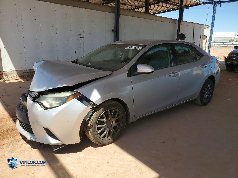 2014 TOYOTA COROLLA LE – Lot 56739586 auction photo