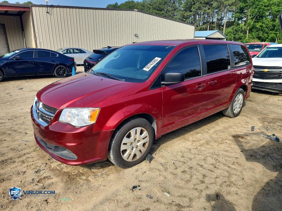 2015 DODGE GRAND CARAVAN SE – Lot 56742986 auction photo