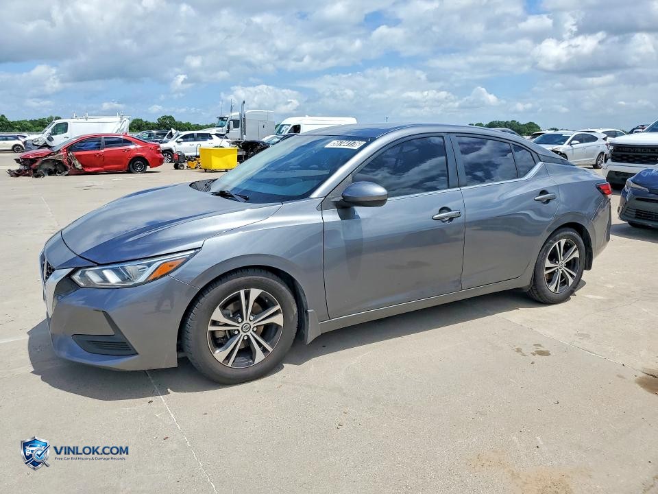 2021 NISSAN SENTRA SV – Lot 56744176 auction photo