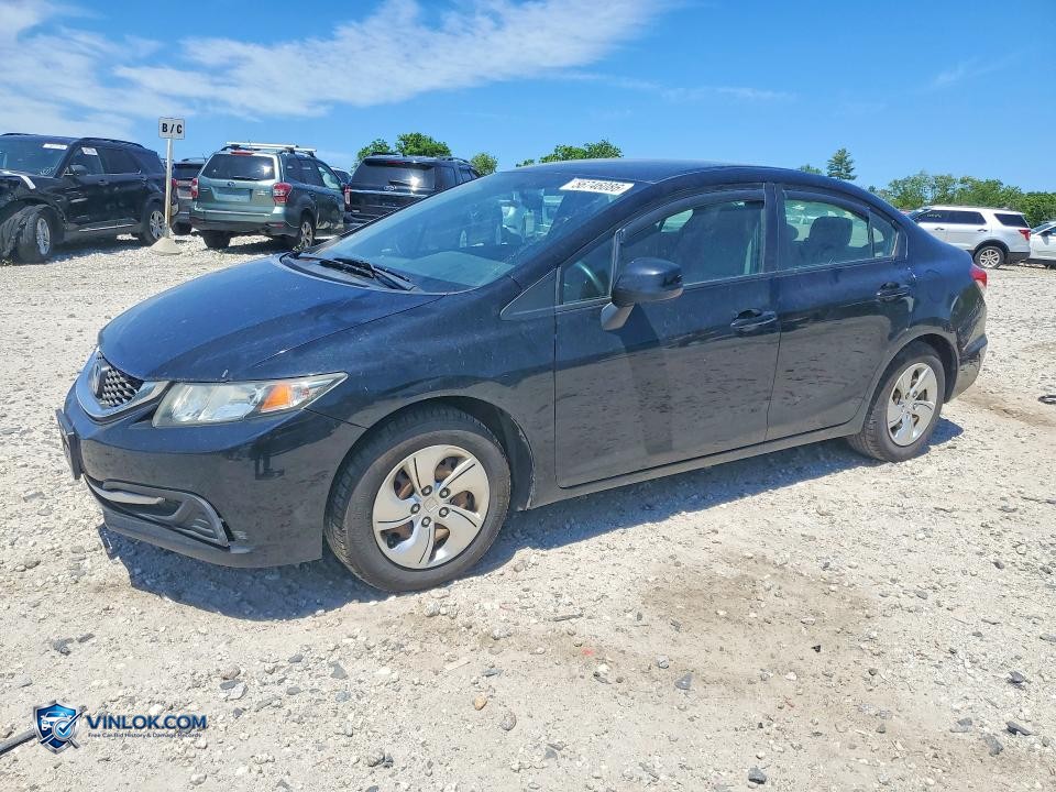 2013 HONDA CIVIC LX – Lot 56746086 auction photo