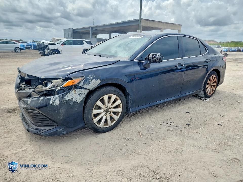 2018 TOYOTA CAMRY LE – Lot 56747986 auction photo