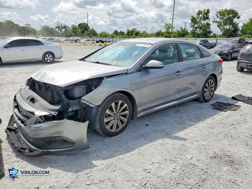 2016 HYUNDAI SONATA SPORT – Lot 56748026 auction photo