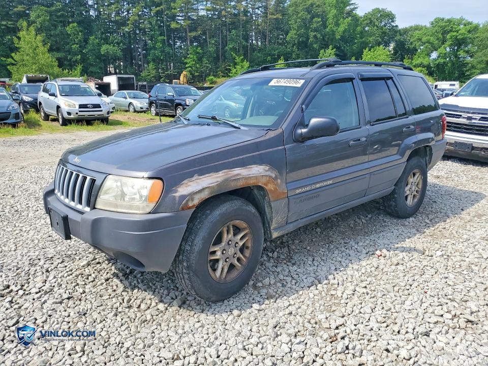 2004 JEEP GRAND CHEROKEE LAREDO – Lot 56749096 auction photo