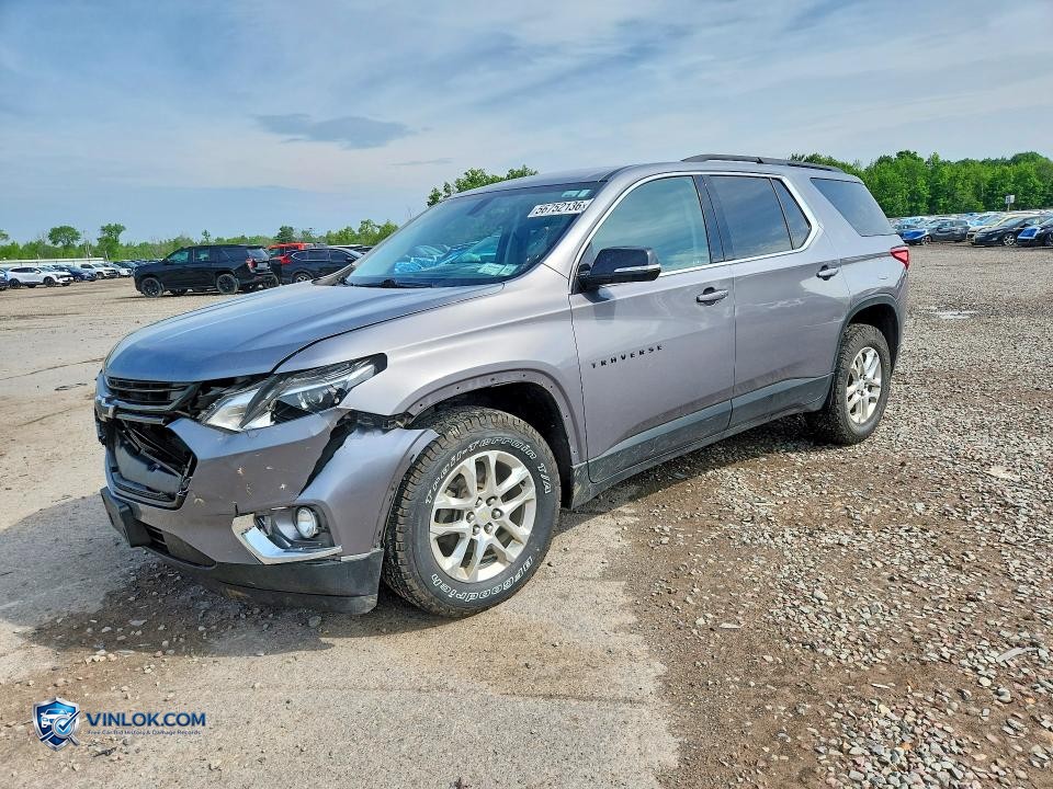 2019 CHEVROLET TRAVERSE LT – Lot 56752136 auction photo