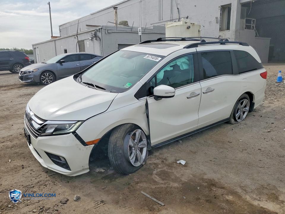 2018 HONDA ODYSSEY EXL – Lot 56754036 auction photo