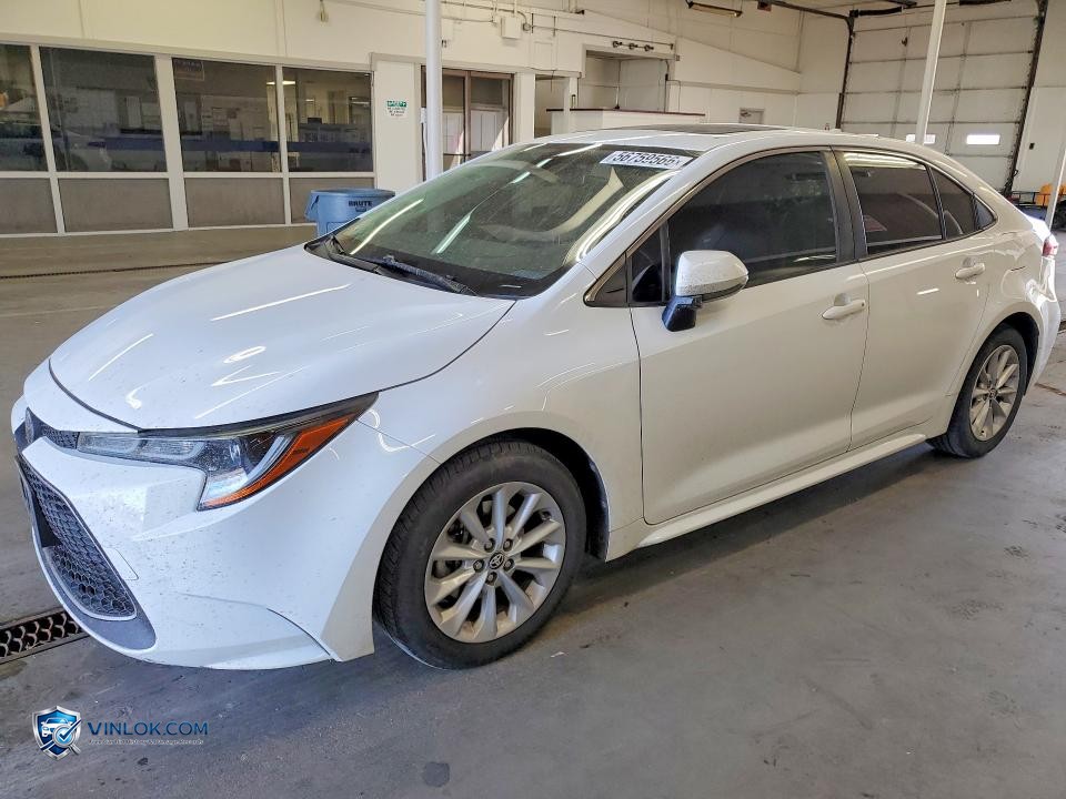 2020 TOYOTA COROLLA XLE – Lot 56759566 auction photo