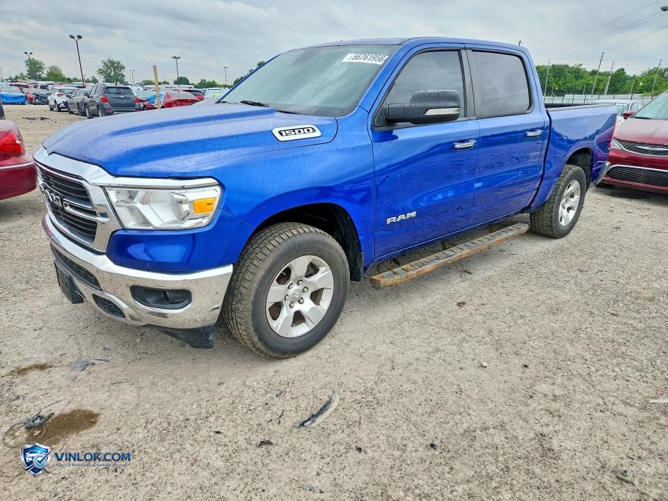2019 RAM 1500 BIG HORN – Lot 56761956 auction photo
