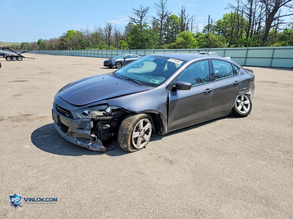 2015 DODGE DART SXT – Lot 56764406 auction photo