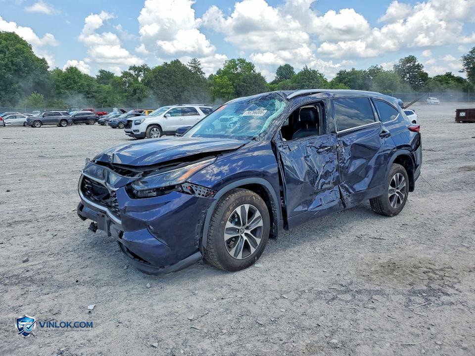 2022 TOYOTA HIGHLANDER XLE – Lot 56766006 auction photo
