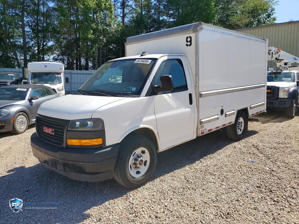 2020 GMC SAVANA BOX TRUCK – Lot 56766086 auction photo