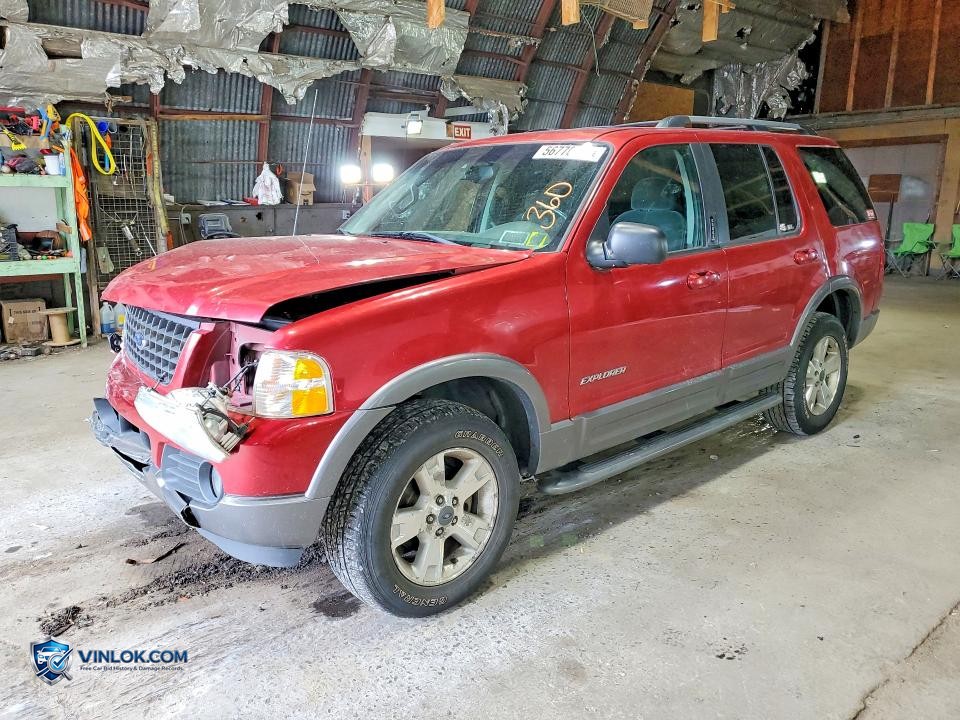 2002 FORD EXPLORER – Lot 56770396 auction photo
