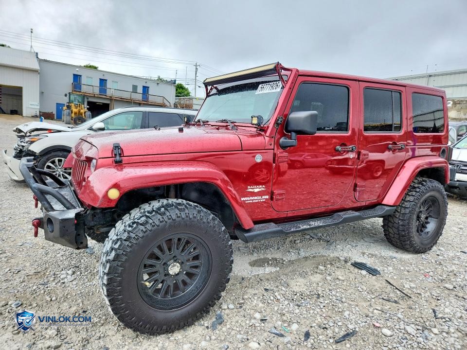 2012 JEEP WRANGLER UNLIMITED SAHARA – Lot 56771926 auction photo