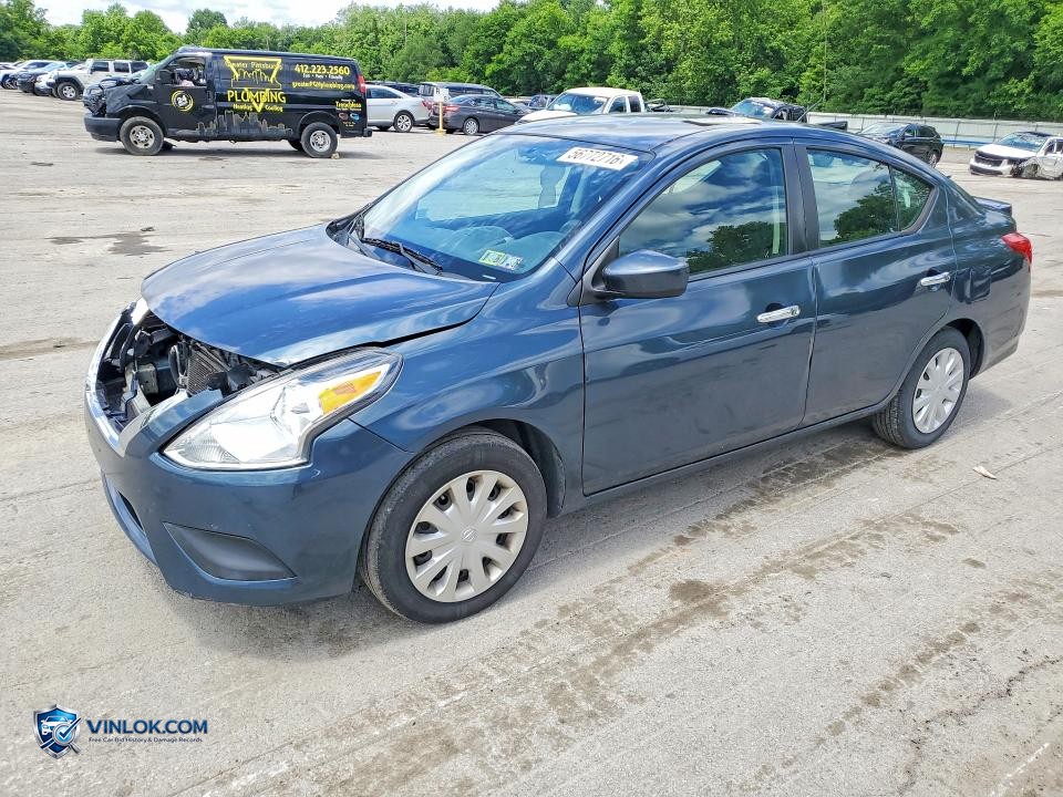 2016 NISSAN VERSA 1.6 SV – Lot 56772716 auction photo