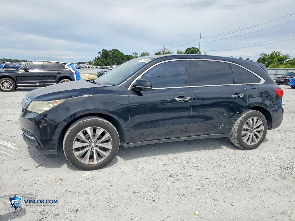 2016 ACURA MDX TECHNOLOGY – Lot 56774856 auction photo