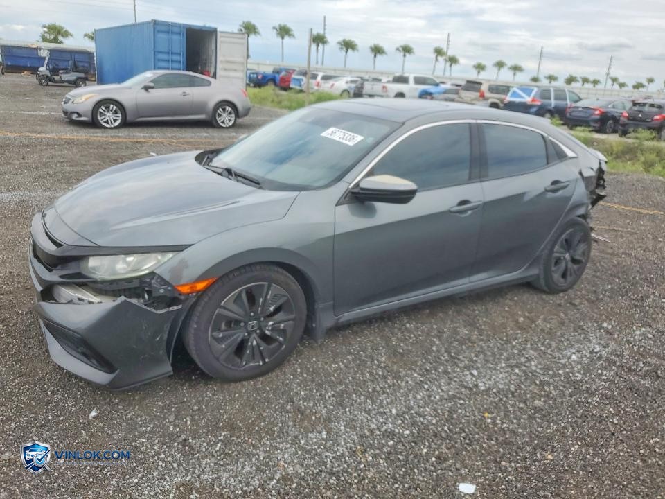 2019 HONDA CIVIC EX – Lot 56775336 auction photo