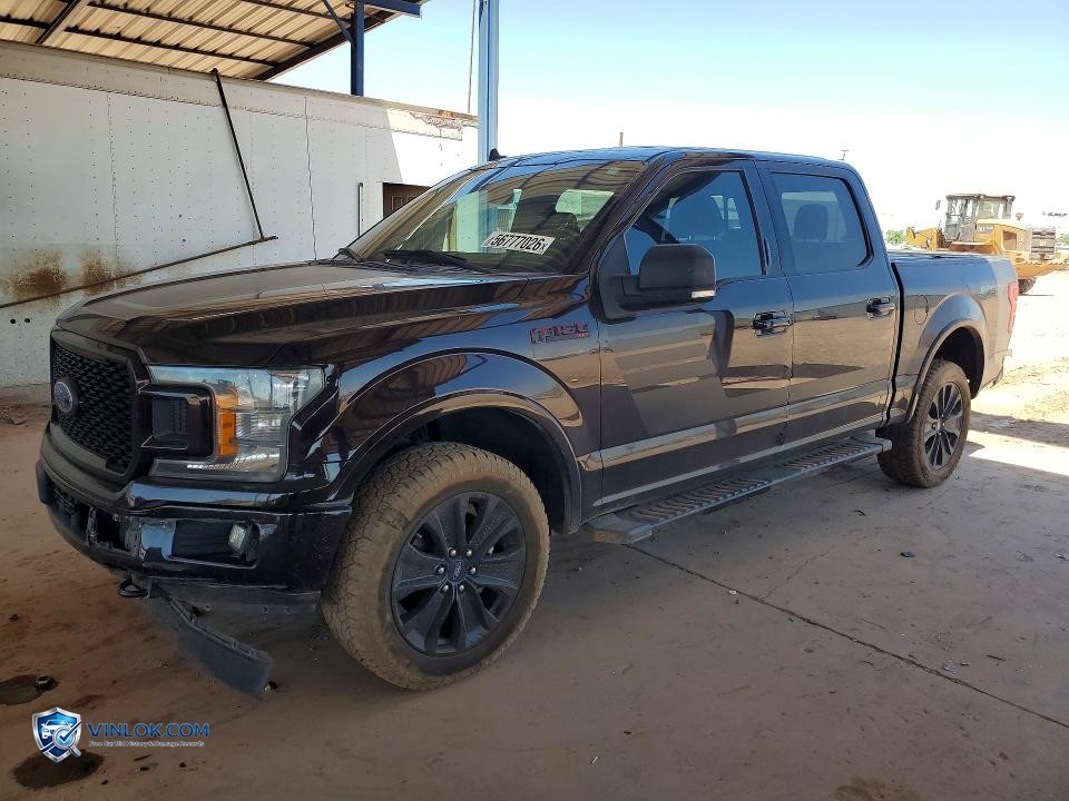 2019 FORD F150 SUPERCREW – Lot 56777026 auction photo