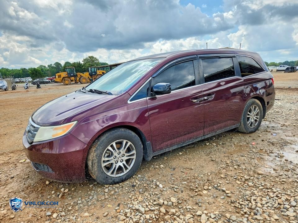 2013 HONDA ODYSSEY EXL – Lot 56777316 auction photo