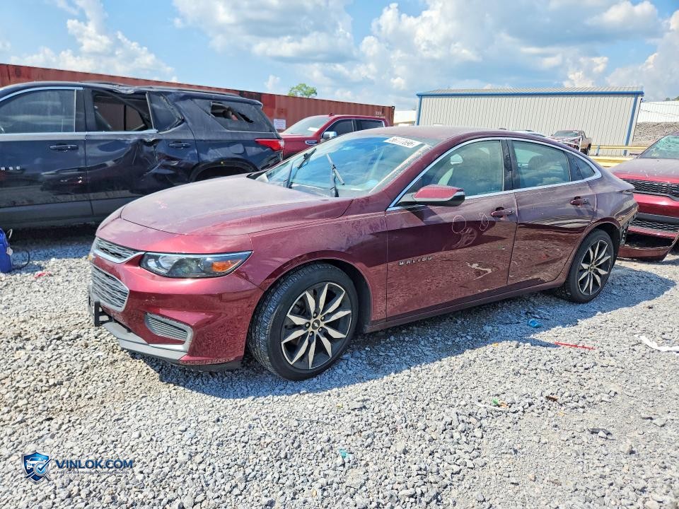 2016 CHEVROLET MALIBU LT – Lot 56777696 auction photo