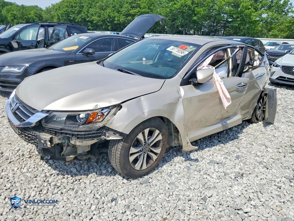 2015 HONDA ACCORD LX – Lot 56779096 auction photo