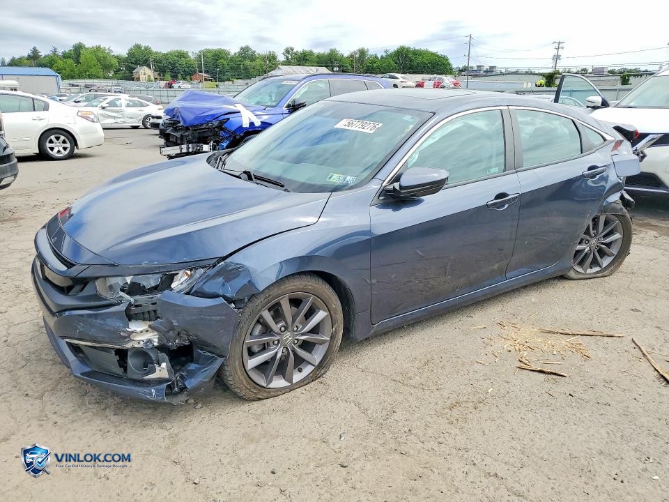2019 HONDA CIVIC EX – Lot 56779276 auction photo