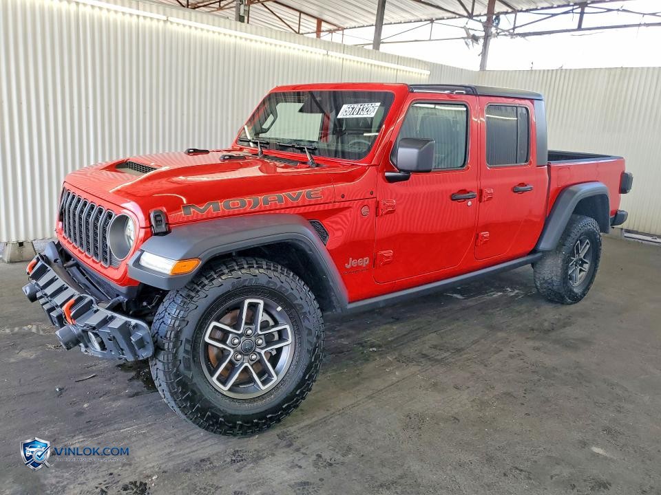 2026 JEEP GLADIATOR MOJAVE – Lot 56781326 auction photo