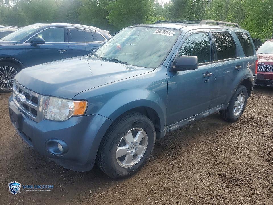2012 FORD ESCAPE XLT – Lot 56783516 auction photo