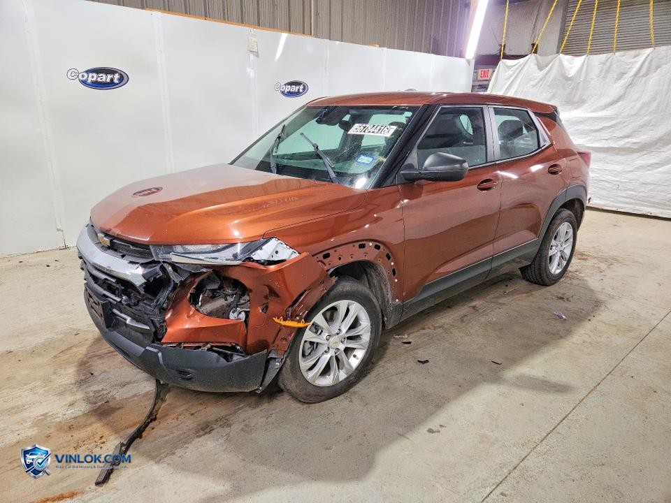 2021 CHEVROLET TRAILBLAZER LS – Lot 56784416 auction photo