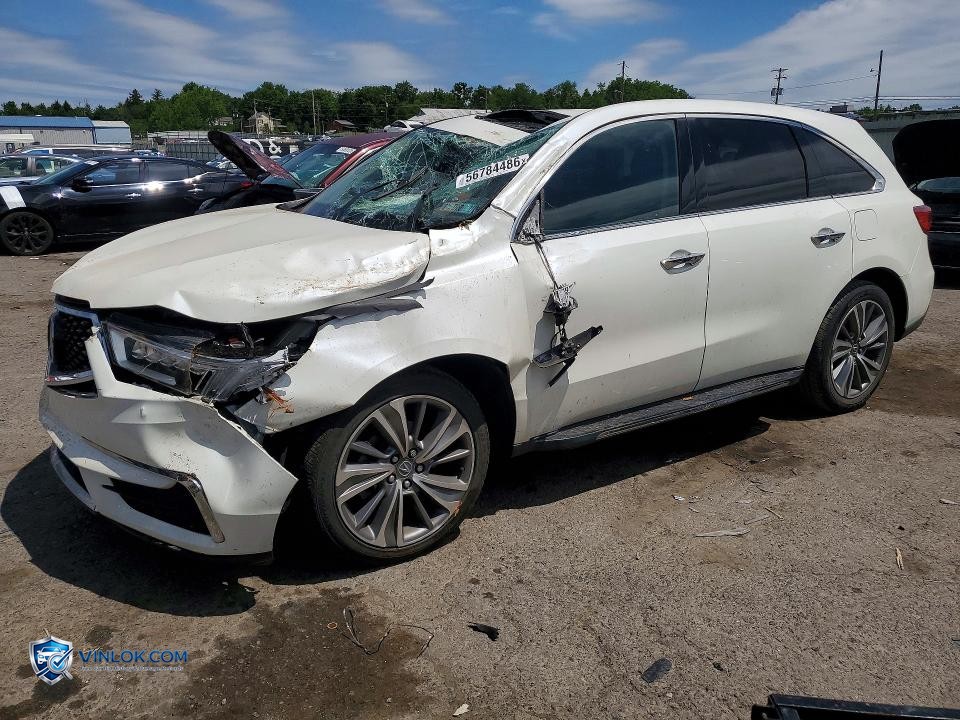 2017 ACURA MDX TECHNOLOGY – Lot 56784486 auction photo