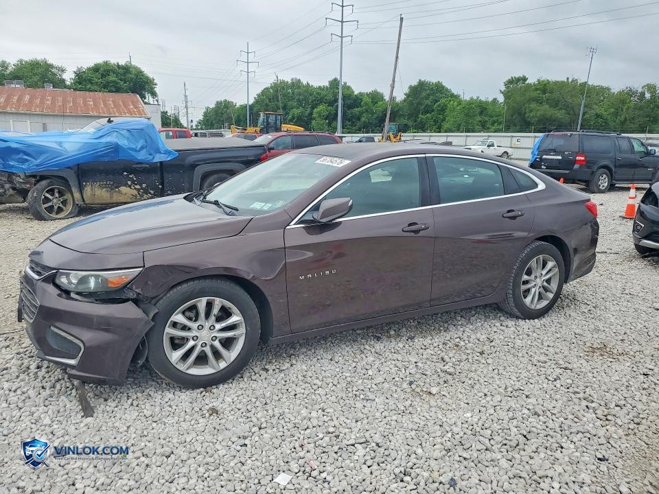 2016 CHEVROLET MALIBU LT – Lot 56784576 auction photo