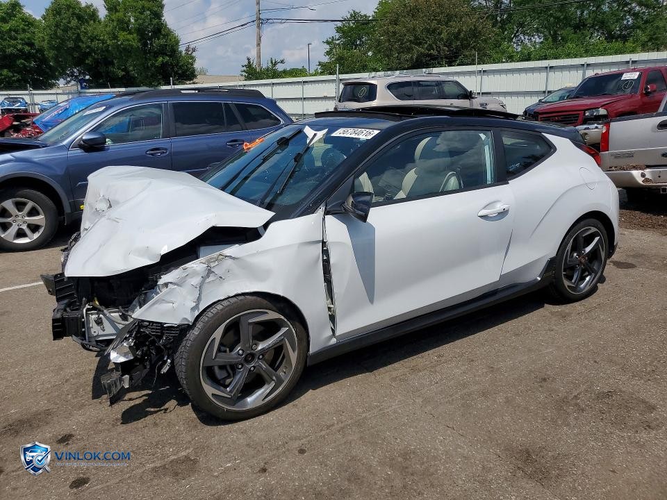 2019 HYUNDAI VELOSTER TURBO ULTIMATE – Lot 56784616 auction photo