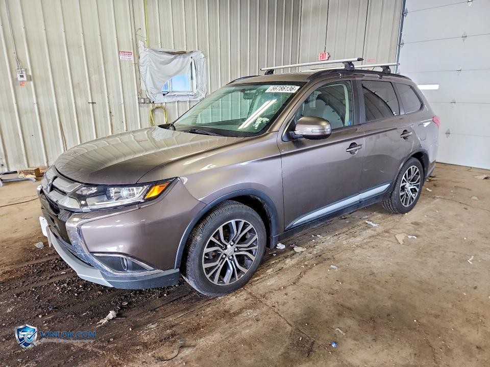 2016 MITSUBISHI OUTLANDER SE – Lot 56786136 auction photo