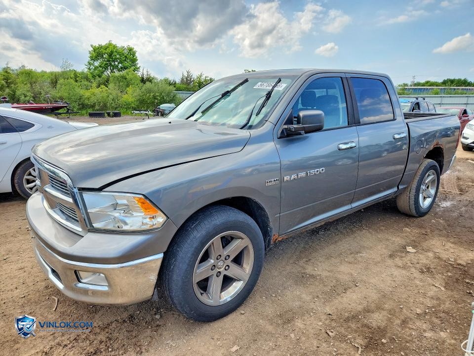 2012 DODGE RAM 1500 SLT – Lot 56786456 auction photo