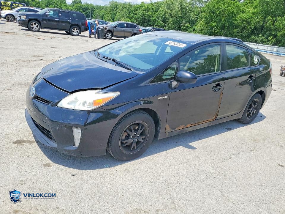 2013 TOYOTA PRIUS THREE – Lot 56788696 auction photo