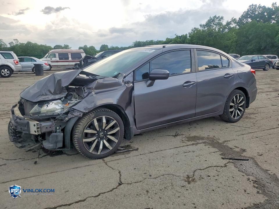 2015 HONDA CIVIC EXL – Lot 56790196 auction photo