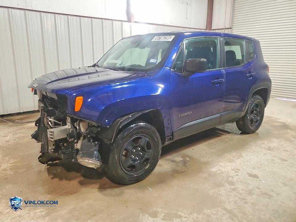 2020 JEEP RENEGADE SPORT – Lot 56796296 auction photo
